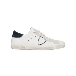 Philippe Model Low-Top Calf Leather Sneakers With Suede Accents - NWT